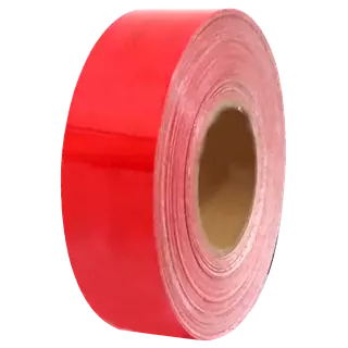 Cinta Retrorreflectiva Roja 45.72 Metros