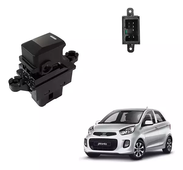 Switch Elevavidrio Sencillo Picanto Ion 2011 - 2017