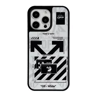 Case Diseño Off White Antichoque Iphone 12 Pro+