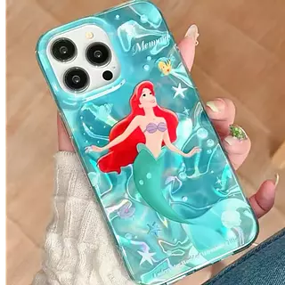 Case Diseño Animado Sirenita Iphone 13