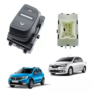 Switch Elevavidrio Renault Logan - Sandero 2 Modelo 2017