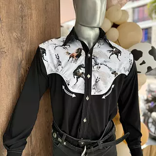 Camisa Vaquera Caballero 32