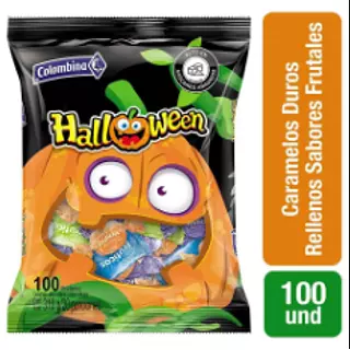 Dulce X100 Halloween Colombina
