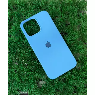 Silicon Case Azul Iphone 11
