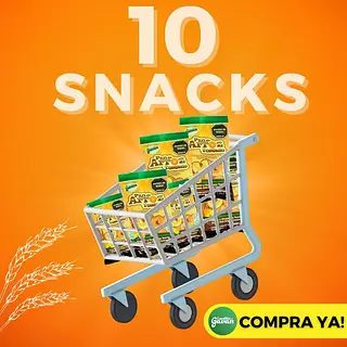 Pan De Arroz Snacks 10 Unidades