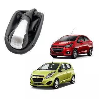 Pomo Con Base Y Forro Spark Gt Plata Importado