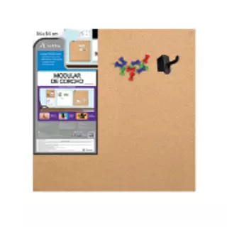 Tablero cartelera corcho 50x54 ref:3053 alfra