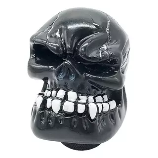 Pomo O Pera Universal Tipo Calavera Negra