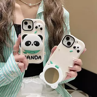 Case Diseño Animado Panda Iphone 13