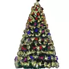 Árbol Fibra Optica Multicolor