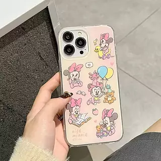 Case Diseño Minnie Animado Iphone 15 Pro+