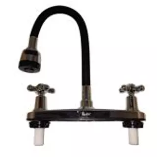 Mezclador Lvp Cruceta Flexible Cuello Negro