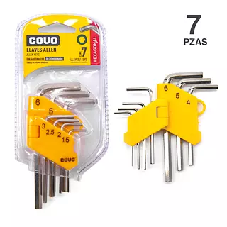 Juego X7 Bristol Hexag Blister Pza