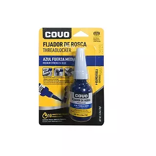 Fijador De Rosca - Fuerza Media Azul Blister Pza
