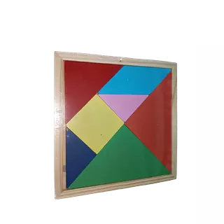 Tangrama Madera 16x16