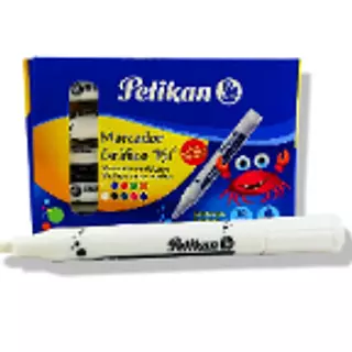 Marcador Gráfico 751 Blanco Pelikan