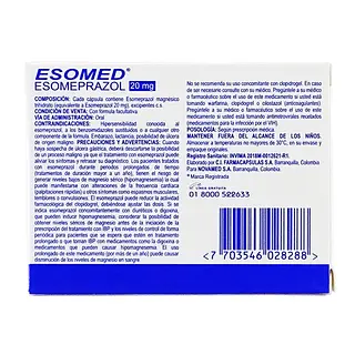 Esomed 20 Mg