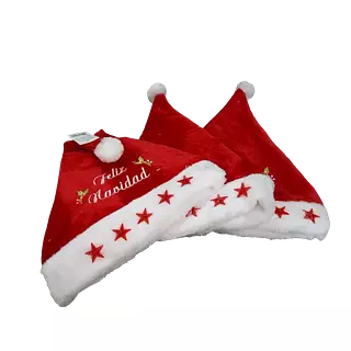 Gorro Navideño Con Luz