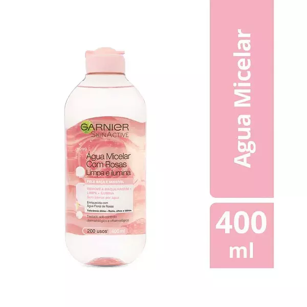 Garnier Agua Micelar Con Agua De Rosas