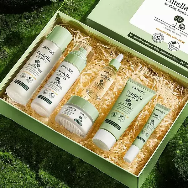 Bioaqua Kit De Skincare De Centella Asiatica Con Caja