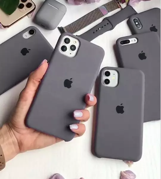 Silicon Case Gris Iphone 12/12pro