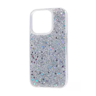 Case Diseño Swarovski Gris Iphone 16 Pro+