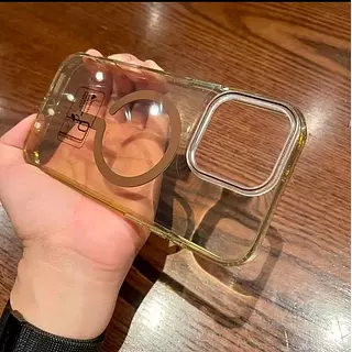 Case Magsafe Translucido Cafe Iphone 11