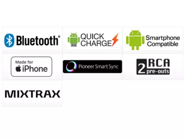 Radio 1 Din Pioneer Deh-S4250bt