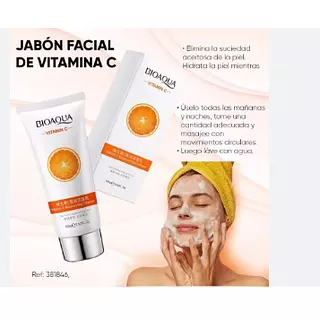 Jabon Facial Vitamina C Bioaqua