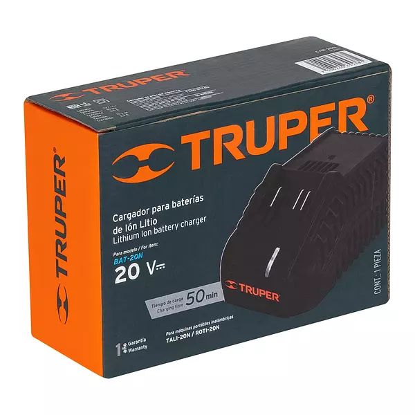 Cargador Baterías De Ion Litio 20v Para Tali-20n Y Roti-20n