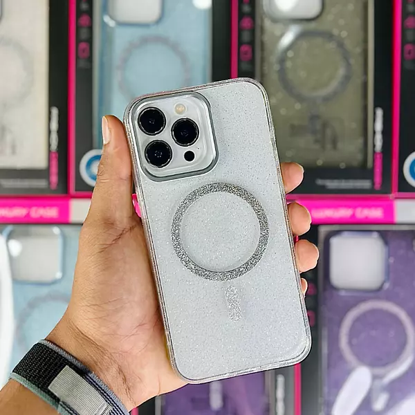 Case Magsafe Escarcha Gris Iphone 11