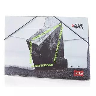 Carpeta Plastica Fuelle Personajes Incolors Inblack Scribe