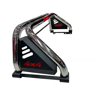 Barra Antivuelco Doble Tubo En Acero Inoxidable 4×4 New