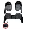 Tapetes Termoformados 5d Ford Ranger/Raptor 2013-2023 Negros