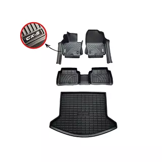 Tapetes Termoformados 5d Mazda Cx-5 2018-2025 Negros