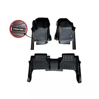 Tapetes Termoformados 5d Nissan Frontier 2015-2024 Negros