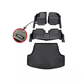 Tapetes Termoformados 5d Toyota Yaris Sedan 2020-2024 Negros