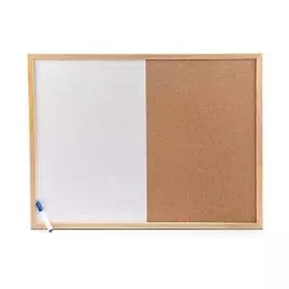 Tablero Mixto Acrilico Corcho 60x80 Artecma