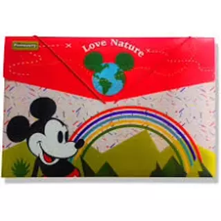 Carpeta Plastica Fuelle Motivos Primavera