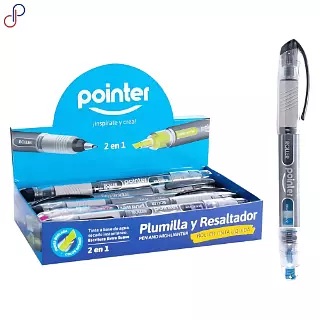 Resaltador Pointer Ancho Punta Biselada Stdo