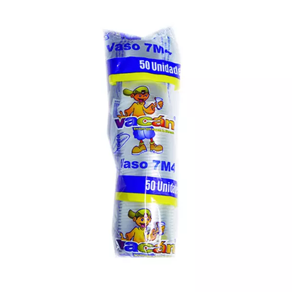 Vaso Vacan 7 Onz X50