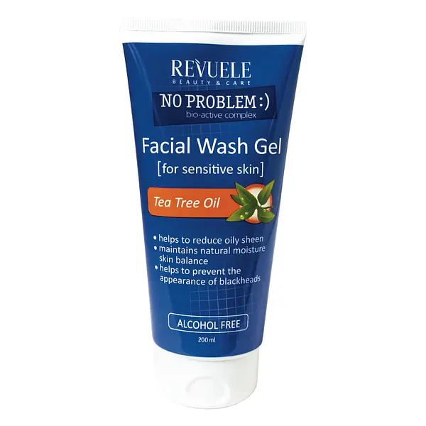Revuele Gel Limpiador Té Verde Antiacné