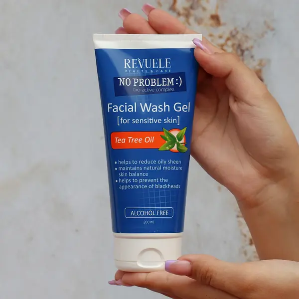 Revuele Gel Limpiador Té Verde Antiacné