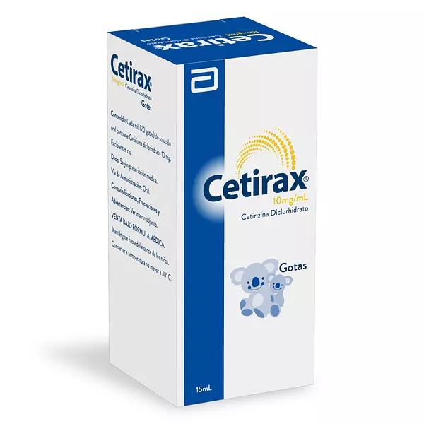 Cetirax 10 Mg Gotas 15 Ml