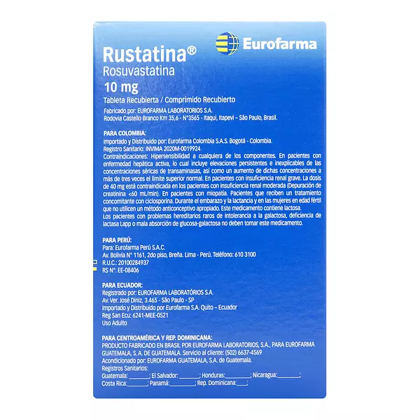 Rustatina 10 Mg