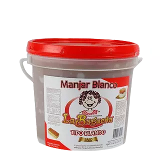 Dulce De Leche La Bugueña Tipo Blanco X5kg