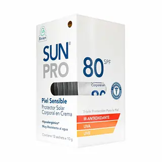Bloqueador Solar Sunpro Spf 80