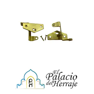 Bisagra Gabinete Dorada Induma