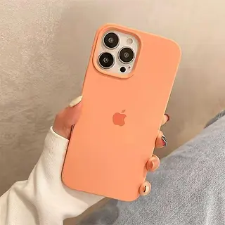 Silicon Case Naranja Iphone 16pro+