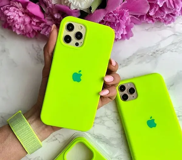 Silicon Case Verde Iphone14plus